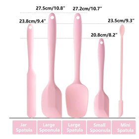 DUFEIMOY spatulas withstand up to 500°F for safe high-temperature cooking.