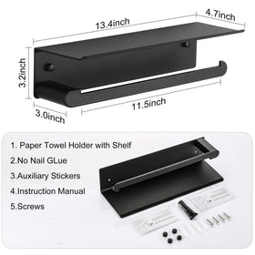 DUFU bathroom kitchen holder on glass tile for versatile spaces