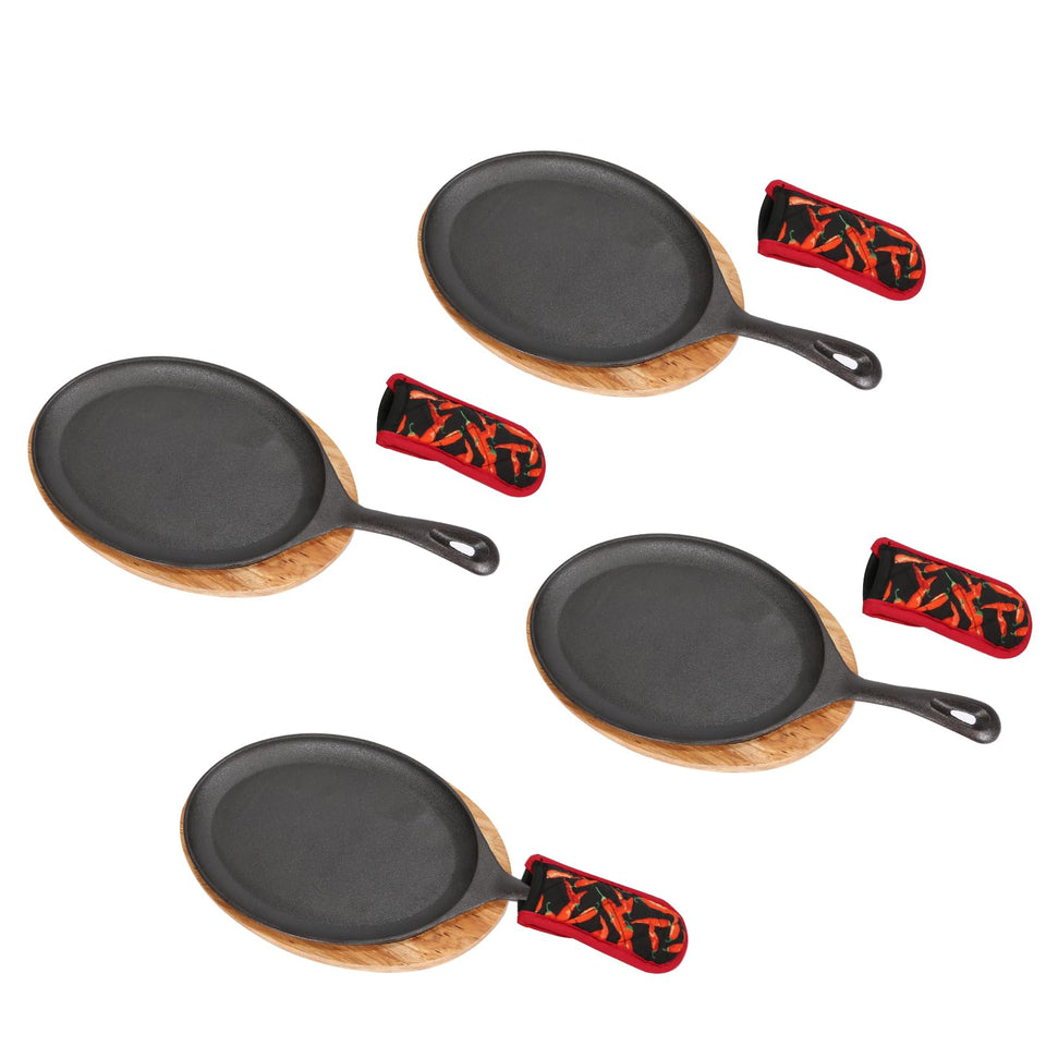 DUIBAOCHUN fajita skillet set for individual servings at home