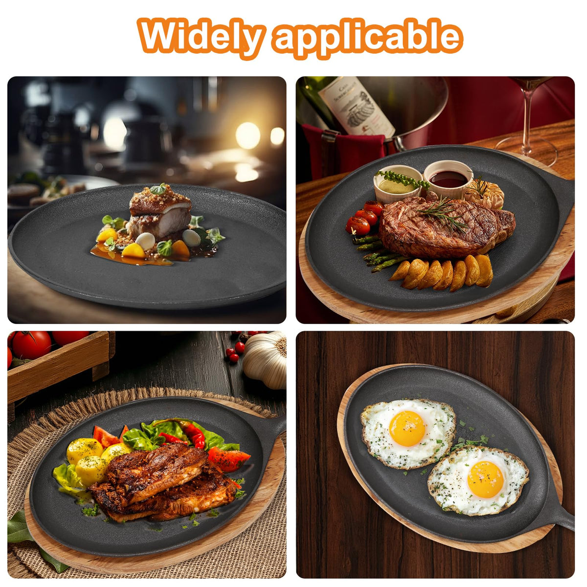 DUIBAOCHUN family dining scene with sizzling fajita plates