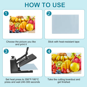 DUIBAOCHUN sublimation cutting board blank ideal for easy cleaning and counter protection