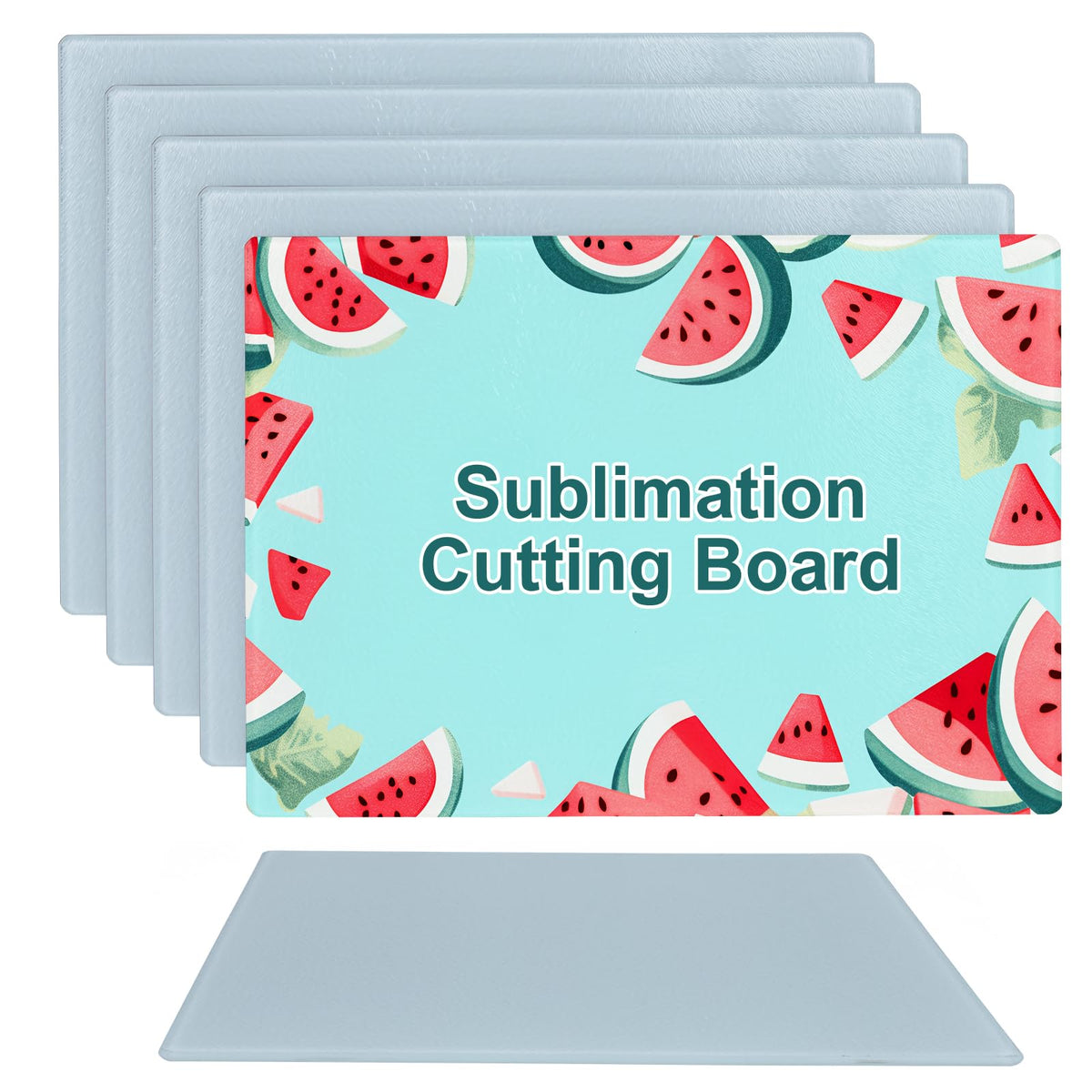 DUIBAOCHUN sublimation cutting board blank in glass, durable surface for gifts and art