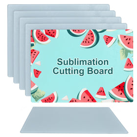 DUIBAOCHUN sublimation cutting board blank in glass, durable surface for gifts and art
