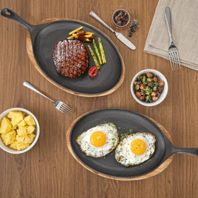 DUIBAOCHUN table-side service image for sizzling plates ready to serve