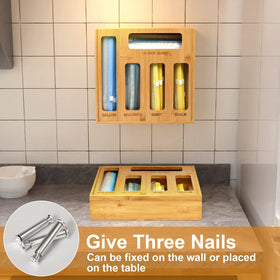 DUJEN gallon to snack bags neatly organized in a single DUJEN drawer.