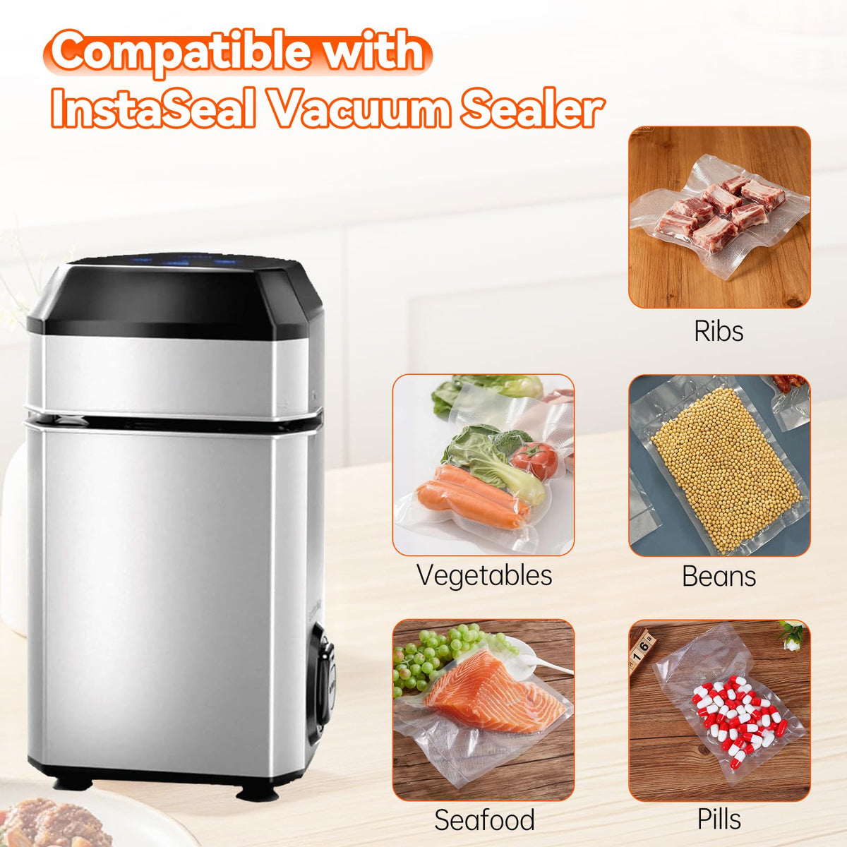 Dukrouk BPA-free bags provide safe storage for fridge, freezer, or sous vide.