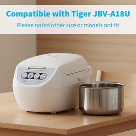 Dukrouk exact-fit inner pot guarantees compatibility with Tiger JBV-A18U.
