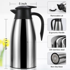 Dumfoin 70oz capacity ideal for cafes and large gatherings.