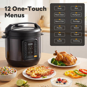 DUMOS ceramic inner pot prevents sticking for smoother meals