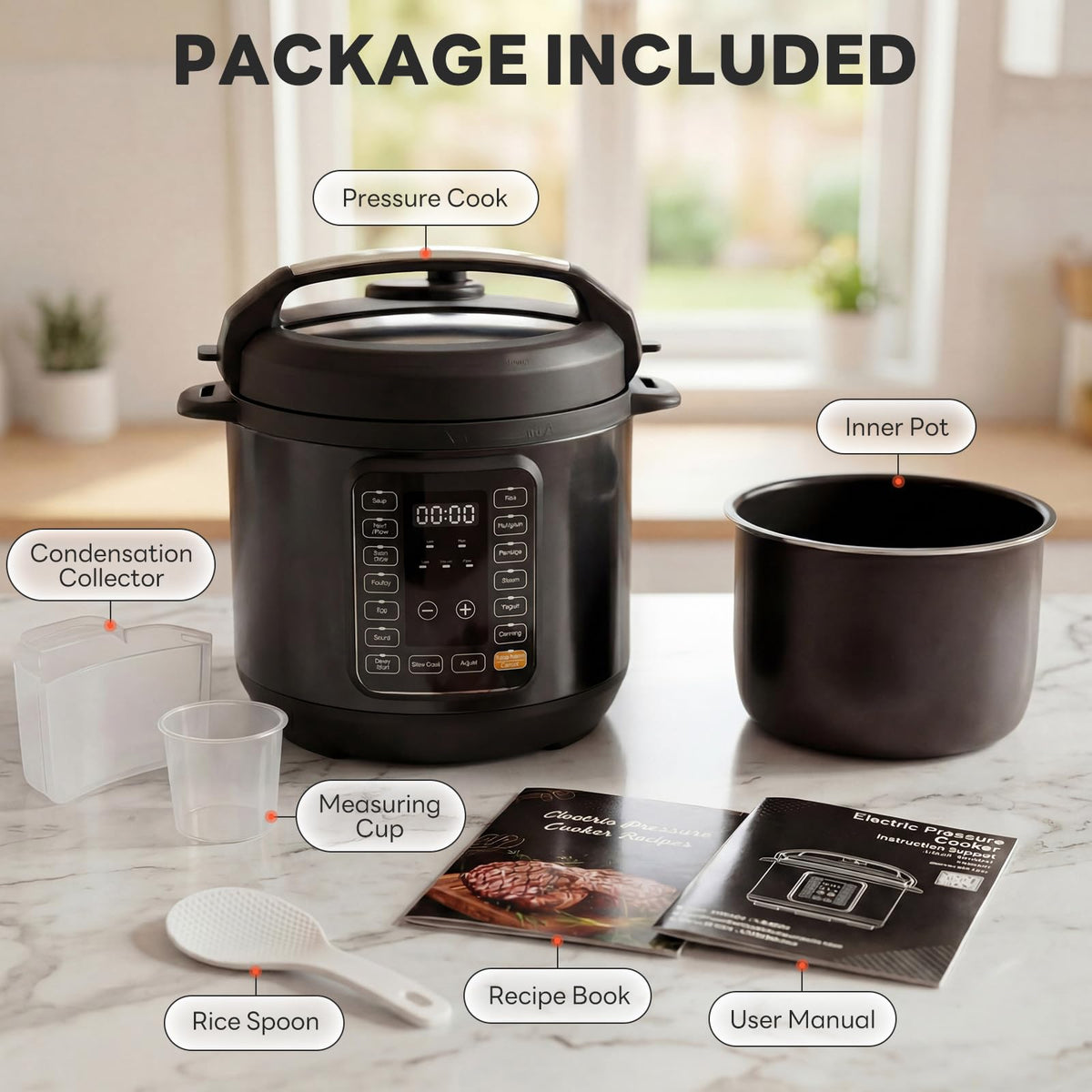 DUMOS recipe guide included for new dinner ideas