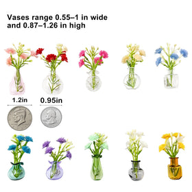 DUMPILL glass vase magnet securely attaching to metal surface for notes