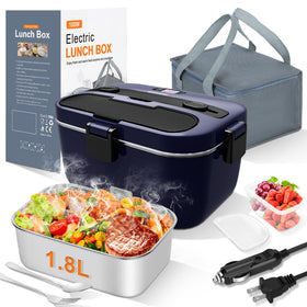 DUPASU Electric Lunch Box heats quickly for hot meals on the go.