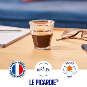 Duralex Picardie tumbler clear ideal for hot or cold beverages