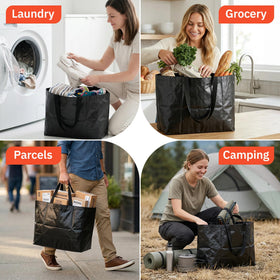 DURASACK Haul-It-All foldable tote ideal for dorm storage and trunk organization