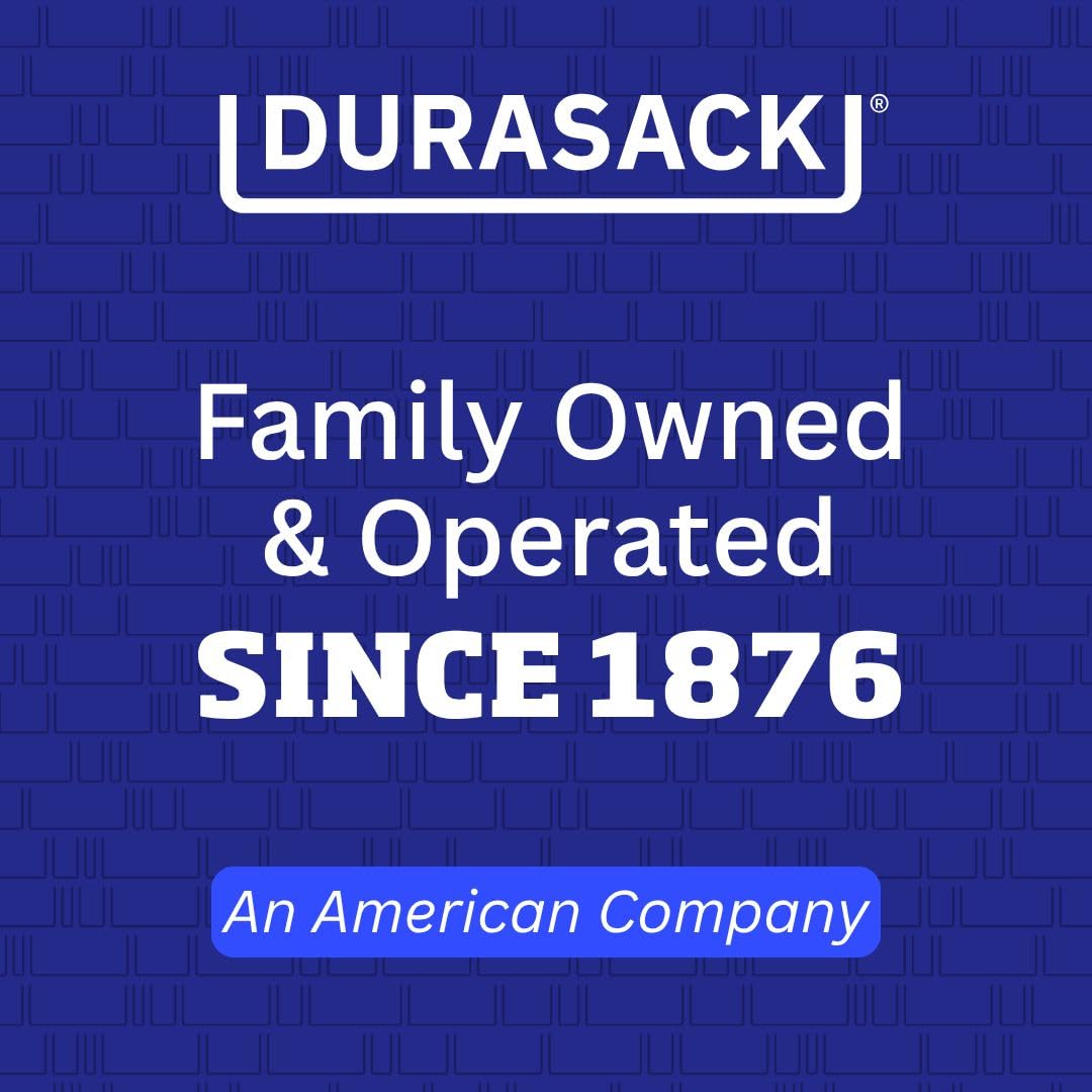 DURASACK self-standing blue tote in use for stable hauling