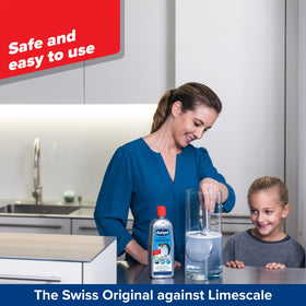 Durgol Universal faucet clean supports easy bathroom upkeep.