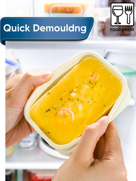 Duseu food‑grade silicone freezer mold safe and reusable in many appliances