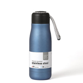 Dusgut small water bottle 12oz with wide-mouth lid for easy filling and cleaning.