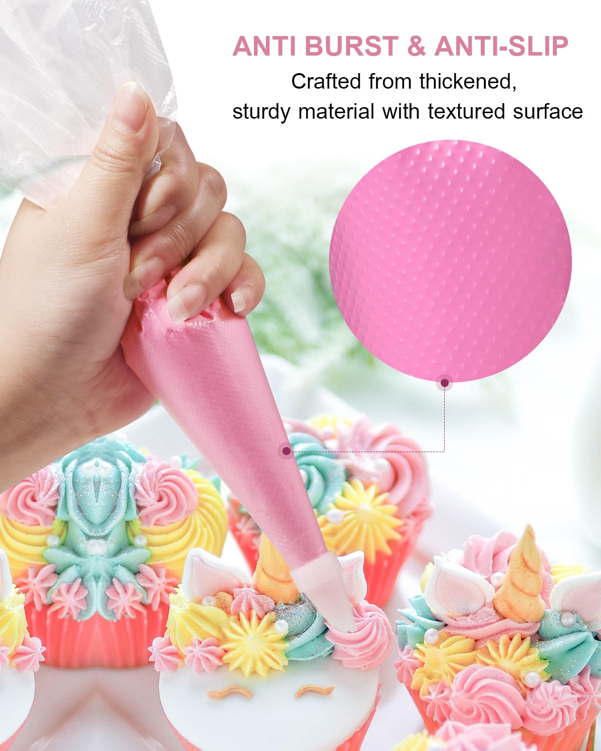 duskeep disposable decorating bags offer easy cleanup after decorating sessions
