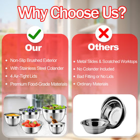 DUTZUN stainless steel interior reflects light for easy cleaning.