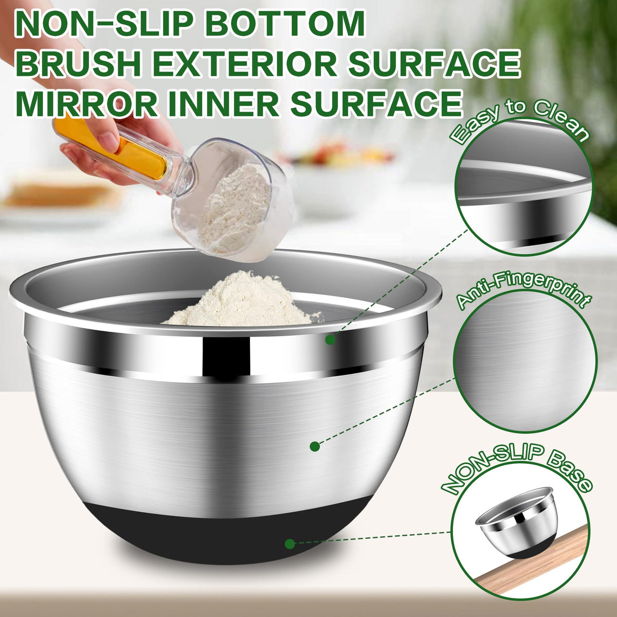DUTZUN BPA free lids provide secure fridge storage