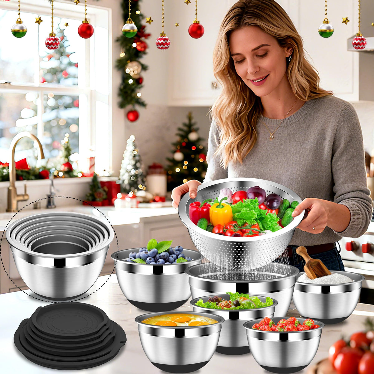 DUTZUN dishwasher safe bowls simplify cleanup after cooking