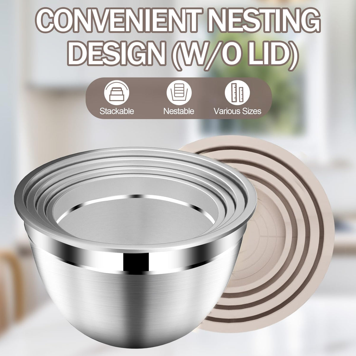 DUTZUN BPA-free lids seal tight for fridge storage and transport.