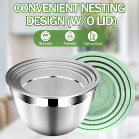 DUTZUN Pistachio lids keep leftovers fresh and organized in the fridge.