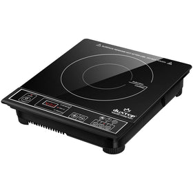 Duxtop 1800W induction cooktop front panel for precise, efficient cooking