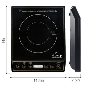 Duxtop 9120MC safety feature auto-pan detection enhances energy use.