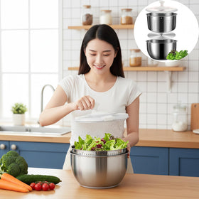 DuZhiLixon locking clips contain splashes for tidy prep and cleanup.