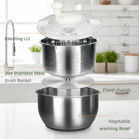 DuZhiLixon spinner with non-slip base stabilizing during use.