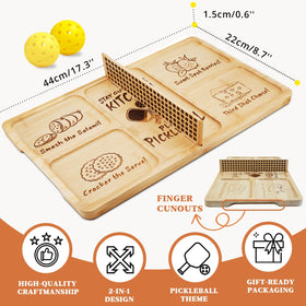 DWATAN pickleball court design with engraved snack zones sparks conversation.