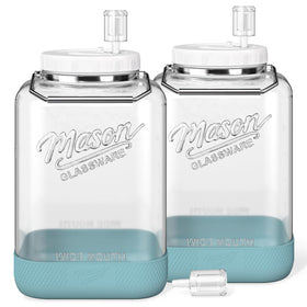 Dwbligt 2-gallon fermentation jar with airlock for controlled fermentation and airtight storage.