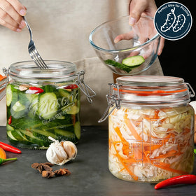 Dwbligt bulk storage mason jar suitable for dry goods