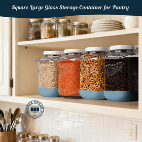 Dwbligt two-pack ideal for storing flour, sugar, or canning ingredients.
