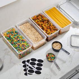 Dwellza Kitchen BPA-free, durable plastic for safe storage.