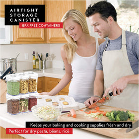 DWËLLZA KITCHEN BPA-free plastic for safe, reliable storage