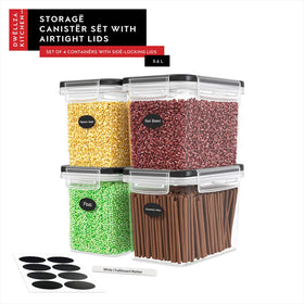 DWËLLZA KITCHEN dishwasher safe storage containers for easy cleaning