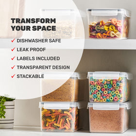 Dwellza Kitchen safe for freezer, microwave, and dishwasher.