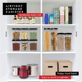 DWËLLZA KITCHEN lid-lock airtight seal for secure, spill-free storage