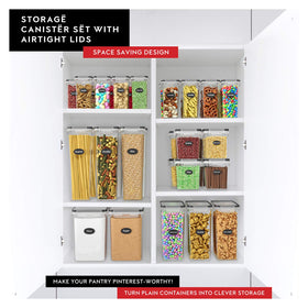 Dwellza Kitchen see-through design helps fast refills and decisions.