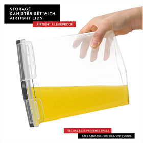 DWËLLZA KITCHEN see-through design lets you identify contents at a glance.