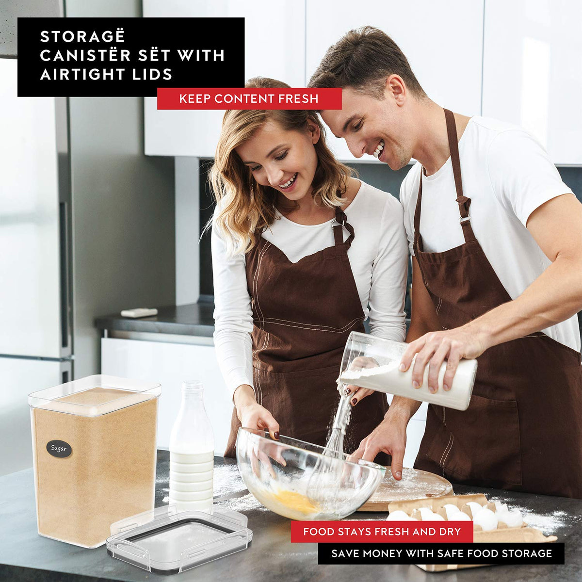 DWËLLZA KITCHEN two-piece set fits compact kitchen setup.