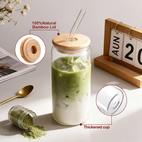 DWTS DANWEITESI borosilicate glass withstands temperature shifts for hot or cold drinks.
