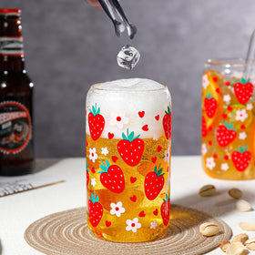 DWTS Danweitesi 16 oz glass cups elevate everyday serving.