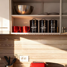 Dxlac airtight jars are ideal for counters as stylish functional decor.