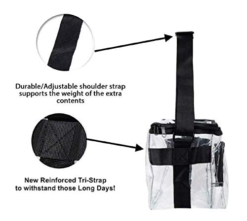 Dycica adjustable shoulder strap offers versatile comfort for long days on the go.