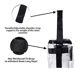 Dycica adjustable shoulder strap offers versatile comfort for long days on the go.