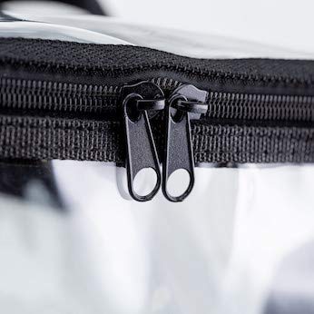 Dycica durable clear plastic construction resists daily wear while keeping contents visible.